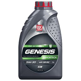 Масло моторное LUKOIL GENESIS ARMORTECH DX1, синтетическое, 5W-30