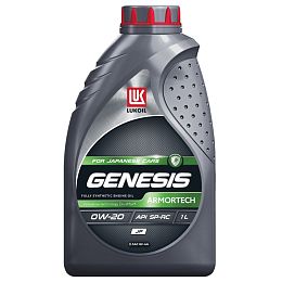 Масло моторное LUKOIL GENESIS ARMORTECH JP, синтетическое, 0W-20, 1 л